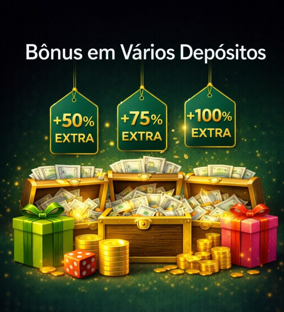 Bonus
Bônus em Vários Depósitos