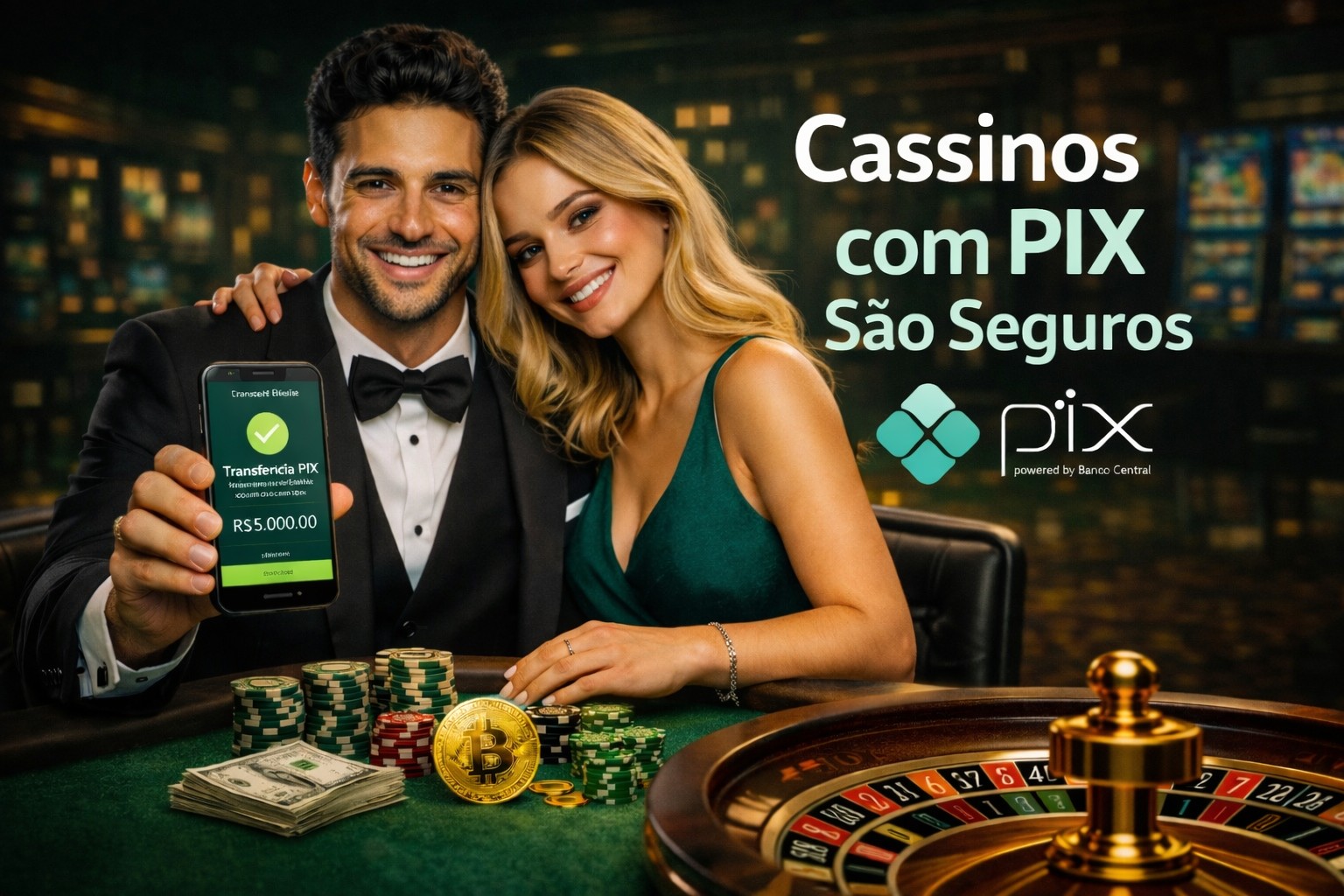 Cassinos com PIX São Seguros