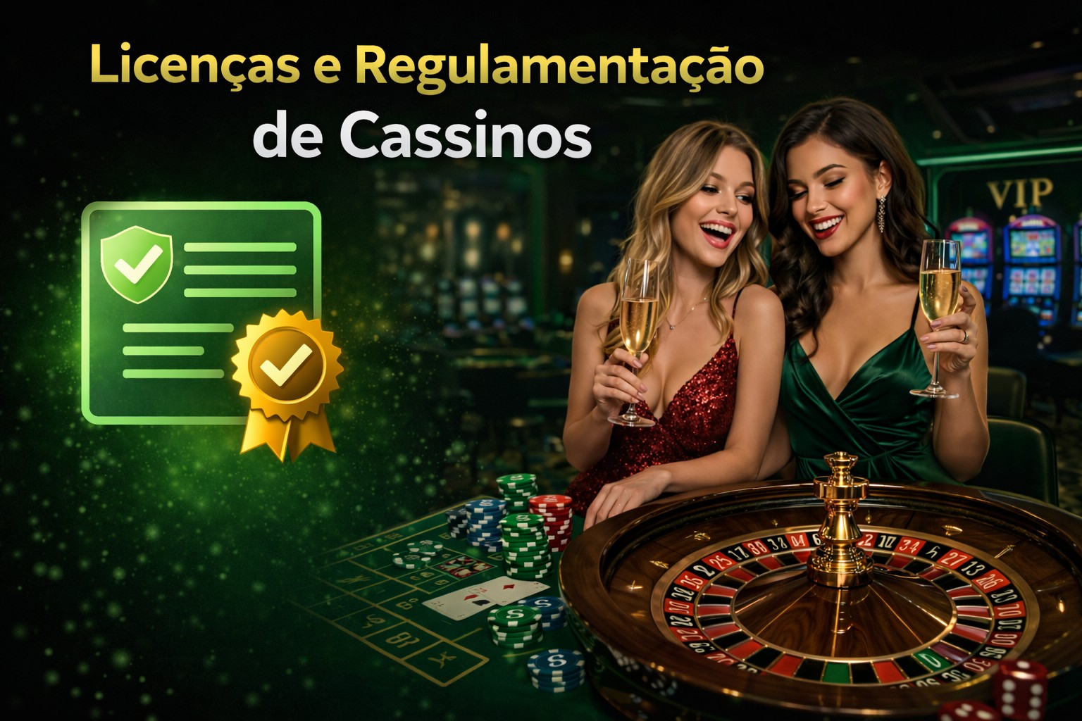 Licenças e Regulamentação de Cassinos