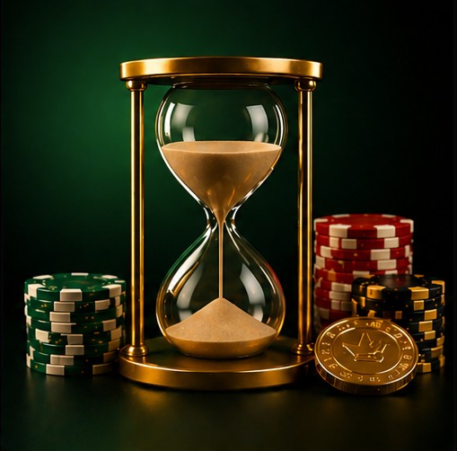 Controle de Tempo.  Jogo Responsável