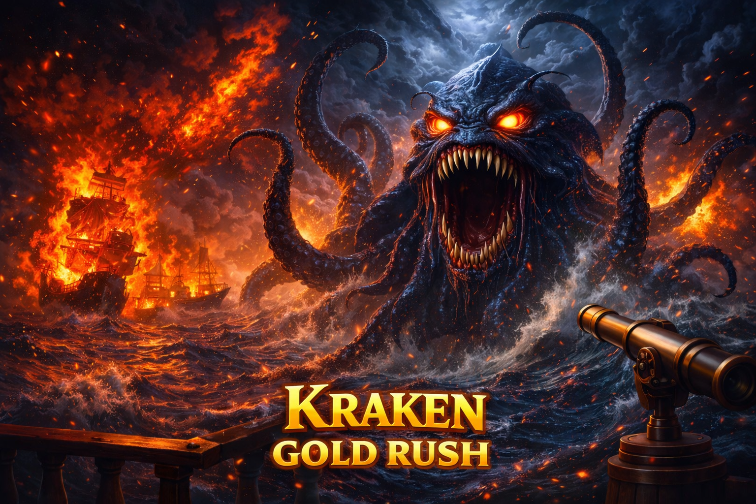 Kraken Gold Rush da PG Soft