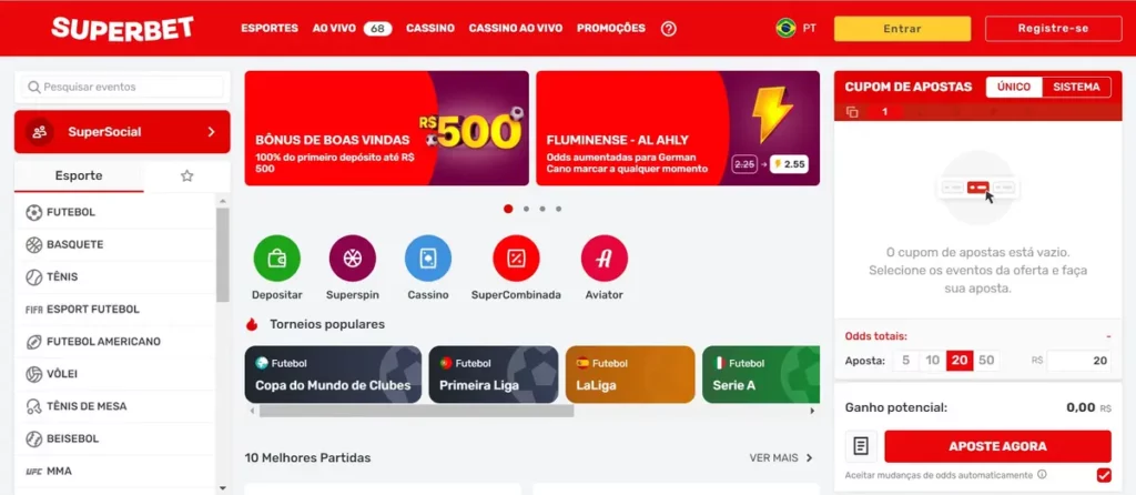 Visão Geral do Cassino Superbet