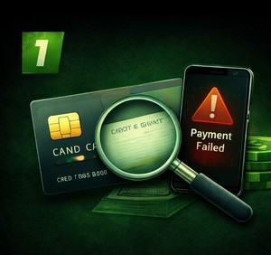 O Que Fazer se o Pagamento Falhar