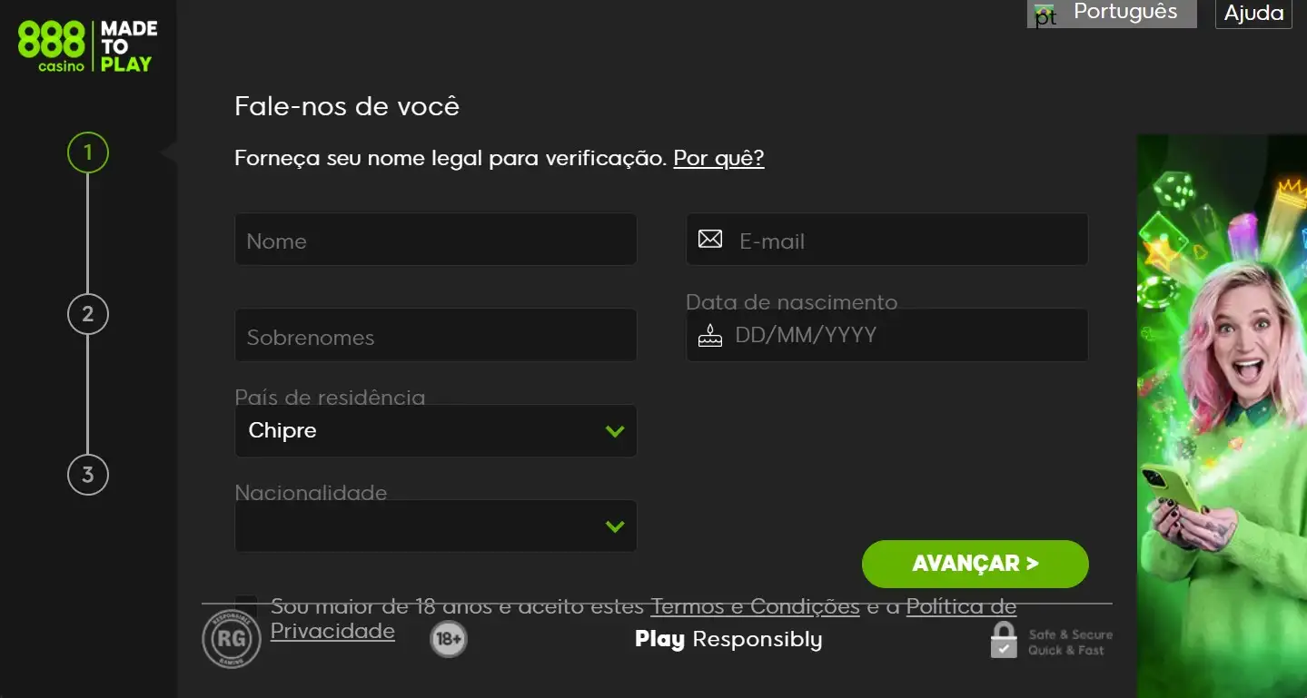 Passo a Passo do Registro